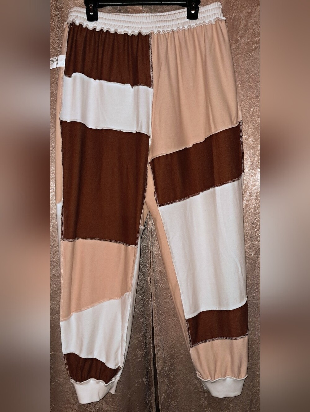 SHEIN COLOR BLOCK PANTS Sz XL - Picture 3 of 12